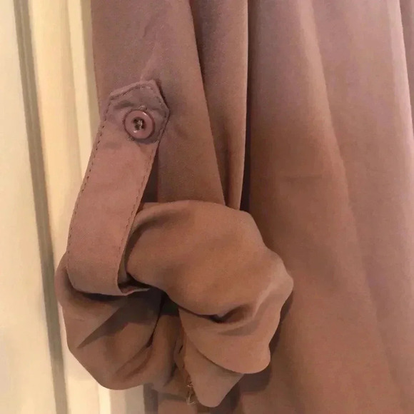 Entro brown long sleeve sequence blouse size small southwestern design - Picture 7 of 11